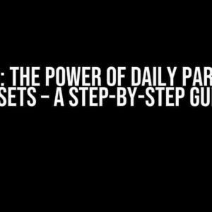 Dagster: The Power of Daily Partitioned Assets – A Step-by-Step Guide