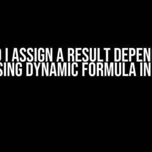 How Do I Assign a Result Depending on Date using Dynamic Formula in Excel?