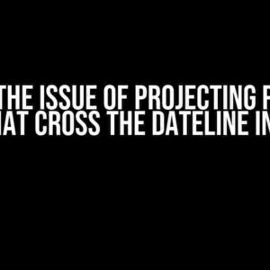 Solving the Issue of Projecting Polygons that Cross the Dateline in R